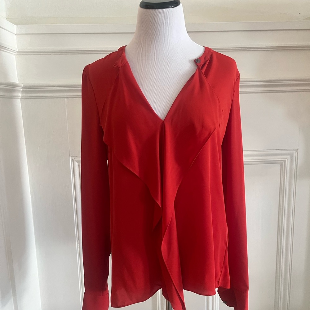 Karen Millen Vibrant Red Blouse